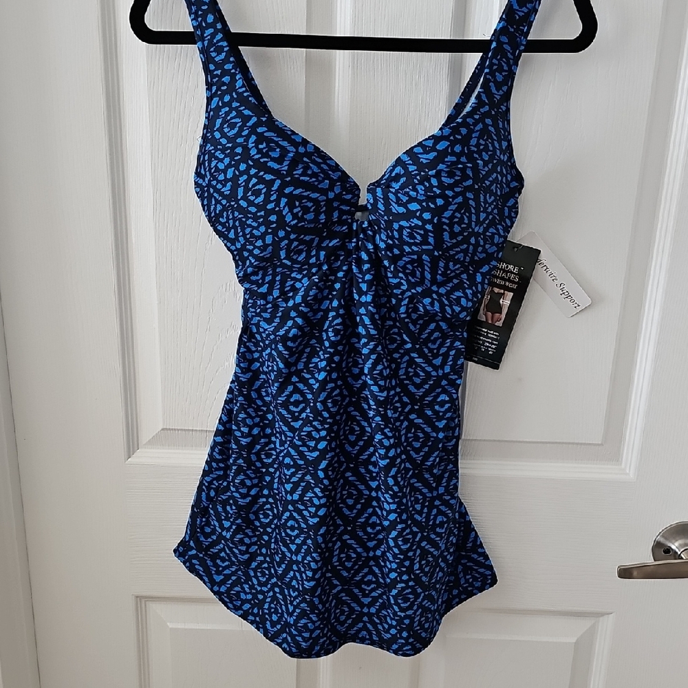Shore Shapes Black Swimsuit
